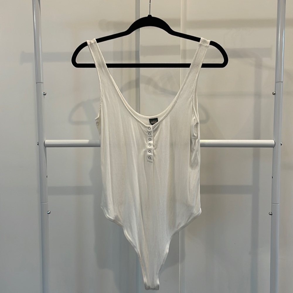 Ribbed Bodysuit by Wild Fable